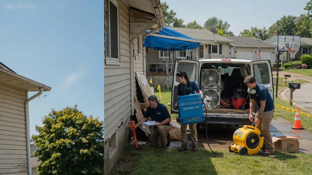 Ceiling Leak Cleanup in Lucan, MN near me